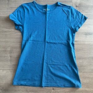 EUC J. Crew Factory studio tee - size small - blue